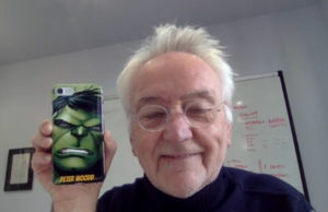 Peter Woodd, Case Station Global CEO, and his Personalised MARVEL Hulk iPhone Case